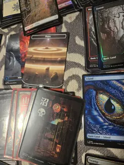 MTG 460 FULL ART BASIC LAND LOT FOILS NM MAGIC THE GATHERING! - Image 1