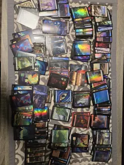MTG 460 FULL ART BASIC LAND LOT FOILS NM MAGIC THE GATHERING! - Image 2