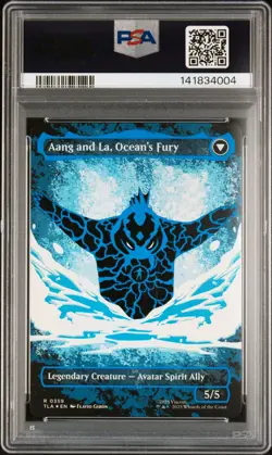 2025 MTG AVATAR #0359 AANG AND LA, OCEAN'S FURY/AANG, SWIFT SAVIOR PSA 10 - Image 2