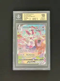Pokemon SWSH Evolving Skies - Sylveon VMAX #212 SCR Alt Art - BGS 10 Pristine - Image 1