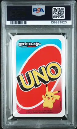 2020 UNO POKEMON JPN BACK-BLUE-#9 MEWTWO PSA 10 - Image 2