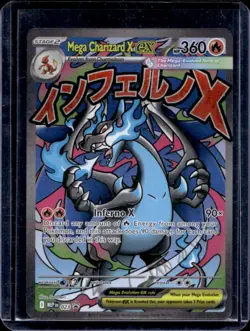 2025 Pokemon Black Star Promos Mega Charizard X ex #023 - Image 1