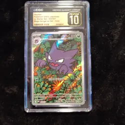 Pokemon Haunter 022/021 Mega Gengar Ex Art Rare Holo CGC 10 Japanese - Image 1