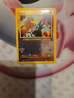 Pokemon TCG Entei Wizards Black Star Promos 34 Holo Promo Promo - Image 1