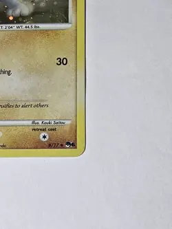 Pokemon TCG Riolu 8/17 POP Series Holo WOTC LP - Image 2