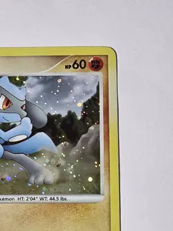 Pokemon TCG Riolu 8/17 POP Series Holo WOTC LP - Image 5