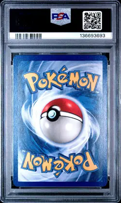1999 POKEMON FOSSIL #5 GENGAR-HOLO PSA 7 - Image 2
