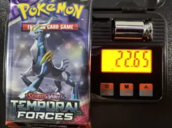Pokemon Temporal Forces Booster Pack Sealed 22.65g 3.68mm - Image 1