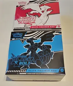 Pokemon TCG: S&V White Flare & Black Bolt Elite Trainer Box, Set of 2. Sealed. - Image 2