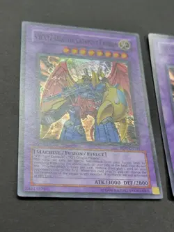 Yugioh VWXYZ Dragon Catapult Cannon x 2 Lot. EEN-EN031 Super Rares 1st Editions - Image 3