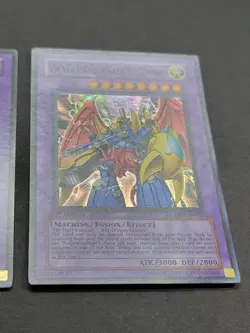 Yugioh VWXYZ Dragon Catapult Cannon x 2 Lot. EEN-EN031 Super Rares 1st Editions - Image 5