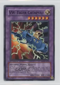 VW-Tiger Catapult 1st Ed. YuGiOh Elemental Energy #EEN-EN030 2005 - Image 1