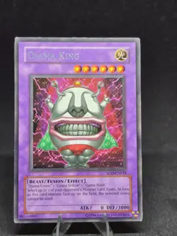 Yu-Gi-Oh! Ojama King SOD-EN034 1st Edition Soul of the Duelist Rare NM - Image 1