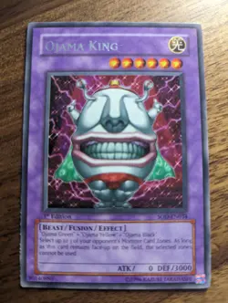 Yu-Gi-Oh! Ojama King SOD-EN034 1st Edition Rare NM/M - Image 1