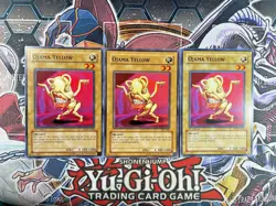 ***3x Ojama Yellow 3x*** DP2-EN003/IOC-001 | 1st/Unlimited Ed | YuGiOh! NM - Image 1
