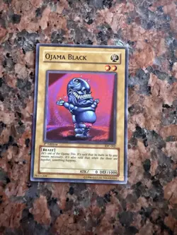 Ojama Black IOC-002 Invasion of Chaos 1st Edition - Image 1