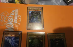 Yugioh Gate Guardian Set Secret Rare Super Rare MRD Kazejin Suijin Sanga Thunder - Image 4