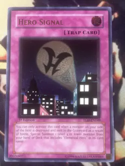 Yugioh: Hero Signal - TLM-EN049 - Ultimate Rare - 1st Edition - NM - Image 1