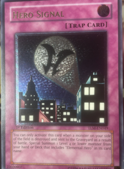 Yugioh: Hero Signal - TLM-EN049 - Ultimate Rare - 1st Edition - NM - Image 5