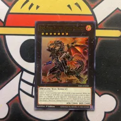 Yugioh x1 Red-Eyes Flare Metal Dragon RA01-EN038 Ultra Rare 1st Ed (Near Mint) - Image 1