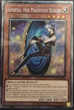 Yugioh - NEW Spenta the Magistus Sealer Starlight BPRO-EN098 ON HAND - Image 1