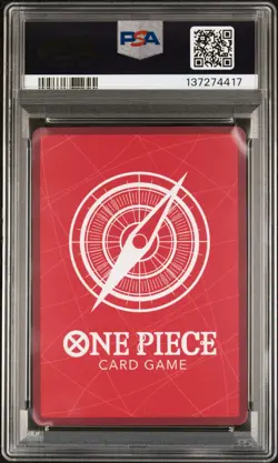 2025 ONE PIECE PROMOS DODGERS X ONE PIECE NIGHT #010 MONKEY D. LUFFY PSA 10 - Image 2