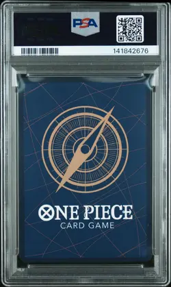 2025 ONE PIECE JPN PROMOS OFFICIAL EVENT TOP PRIZE #014 MONKEY D. LUFFY PSA 10 - Image 2