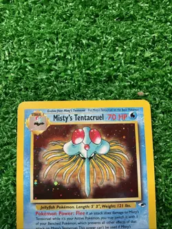 Misty's Tentacruel 10/132 Gym Heroes 2000 Holo Rare WOTC Pokemon Card TCG - Image 2