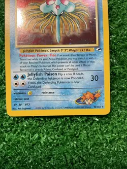Misty's Tentacruel 10/132 Gym Heroes 2000 Holo Rare WOTC Pokemon Card TCG - Image 4