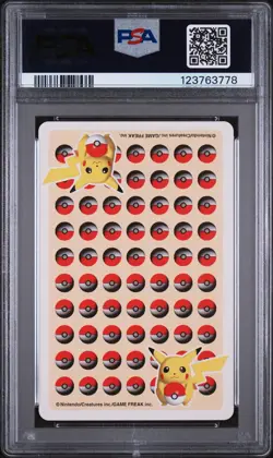 1998 POKEMON STADIUM YELLOW VERSION PLAYING CARDS JACK OF CLUBS GEODUDE PSA 10 - Image 2