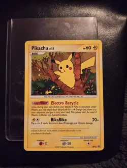 Pokemon Pikachu DP16 Promo Basic Card 2007 English Standard Electro Recycle - Image 3