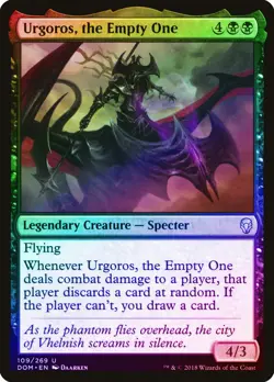 Urgoros, the Empty One FOIL Dominaria PLD Black Uncommon MAGIC CARD ABUGames - Image 1