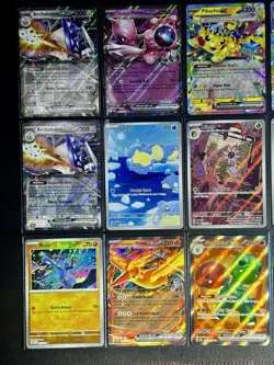 Pokemon TCG 22 Card Lot Illustration Rare EX Full Art Ace Spec - Image 3