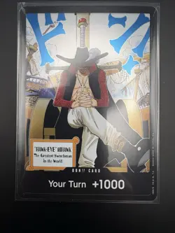 Dracule Mihawk Don Card | One Piece TCG: The Azure Sea’s Seven OP14 English - NM - Image 1