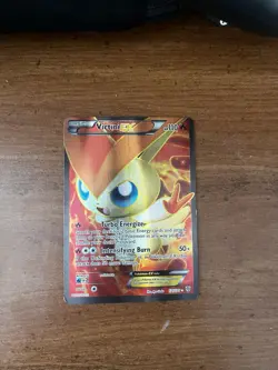 Victini EX 131/135 Plasma Storm Full Art Ultra Rare Holo Pokemon TCG Card - Image 1