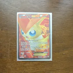 Victini EX 131/135 Plasma Storm Full Art Ultra Rare Holo Pokemon TCG Card - Image 4