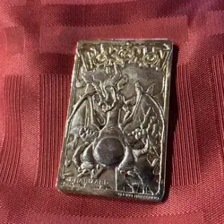 Pokemon 23K Gold Plated Trading Card | #6 Charizard | Burger King Edition - Image 1