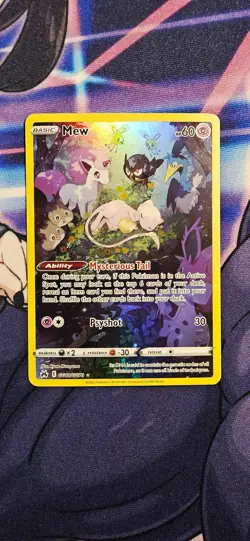 Mew GG10/GG70 Holo | Crown Zenith Galarian Gallery [NM] Pokemon Card - Image 1