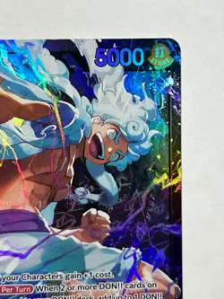 Monkey D. Luffy OP09-061 One Piece Card Game ST26 PURPLE/BLACK Leader NM - Image 3