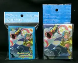 Pokemon Card Sleeve & Deck Case Set Canari & Mega Eelektross JP Pokemon Center - Image 1