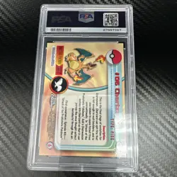 CHARIZARD Pokemon Card - 2000 Topps Chrome - #6 - Pokemon T.V. PSA 10 - Image 2