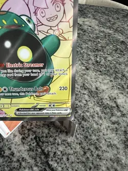 Iono's Bellibolt EX Holo-Pokemon TCG Card 172/159 SV Journey Together Ultra Rare - Image 4