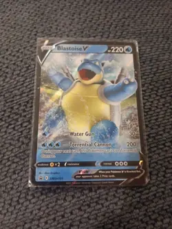Blastoise V Promo SWSH: Sword & Shield Promo Cards SWSH101 NM - Image 1