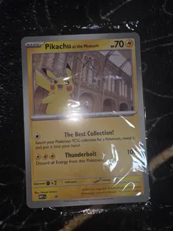 Pikachu at the Museum - Natural History Museum Jumbo Card x2 - Image 5