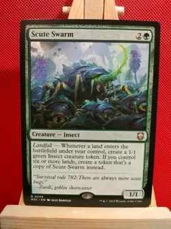 Scute Swarm - Modern Horizons 3 Commander - NM - Rare - MTG - Image 1