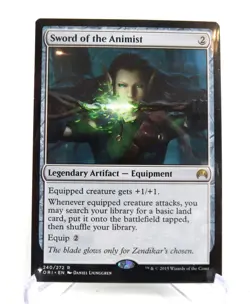 Sword of the Animist 240/272 ORI M/NM - MTG Pack Fresh - Image 1