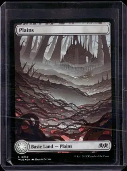 Plains - 262 - Foil - WOE - NM - MTG Magic the Gathering - Image 1