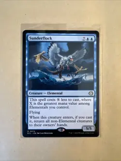 MTG Sunderflock ECL 0074 R NM Regular - Image 2