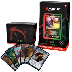 Starter Commander Deck - Draconic Destruction (Red-Green) | Ready-to-Play Dec... - Image 1