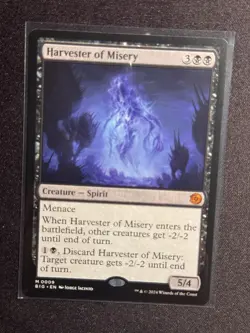 Outlaws of Thunder Junction: The Big Score Harvester of Misery #9 MTG NM - Image 1